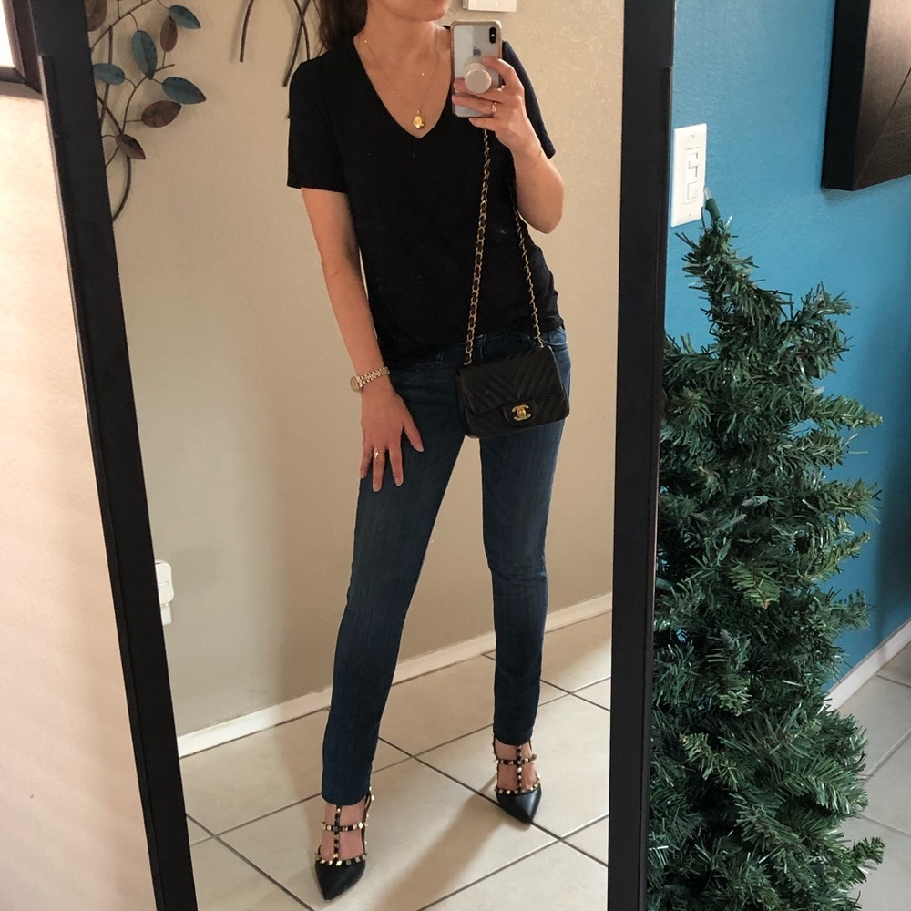 Rock & Republic Low Rise Skinny Jeans Size 24